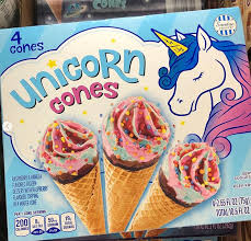 Unicorn Ice Cream Cones Aldi S Raspberry Desserts Vanilla Flavoring Raspberry Vanilla