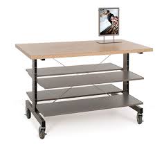 Basics Large Nesting Table With Shelves Nesting Tables Table Height Cubbies