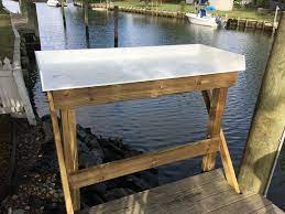 And it takes less than an hour to make. Fish Cleaning Table Ryobi Nation Projects