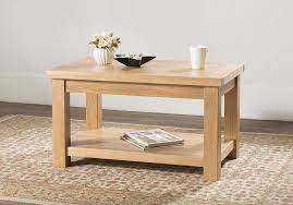 At standard furniture you'll find a wide variety of occasional tables and accent pieces to complement your seating arrangement. Cambridge Oak Standard Coffee Table Cfs Furniture Uk