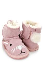 Emu Australia Infant Girls Lc Walker Bunny In Pink Beyond The Rack Sold Out Kids Boots Unborn Baby Kids