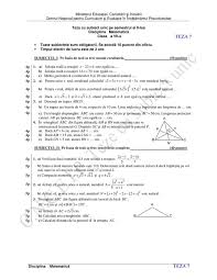 7 Modele De Teza Edu La Matematica Sem 2 Clasa A 7 A Rezolvari Bareme Matematică Gimnaziu Evaluare