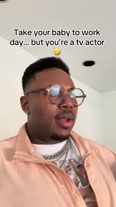 I have no desire not to be around my baby, and im so grateful my TV family  loves her just as much as I do, this kid’s “village” is so full of love and  support, I couldnt do this dad thing for the ...