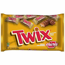 How many calories does a bite size twix bar have? Twix Minis Milk Chocolate Cookie Caramel Bars 11 5 Oz Qfc