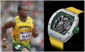 Audemars piguet 26393cr.oo.a009cr.01 18k pink and white gold. Yohan Blake Richard Mille Watches Richard Mille Richard Mille Watches Watches For Men