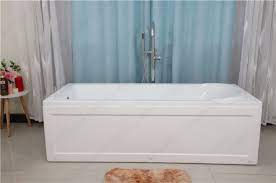 Such as png, jpg, animated gifs, pic art, logo, black and white, transparent. Sanitary Ware Sale 1200 700 Mm Reinforced By Fiberglass Alcove Acrylic 2 Sided Skirted Bathtub With Headrest China Sanitary Ware Bathtub Made In China Com