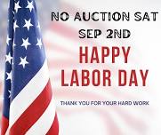 No Auction - Labor Day Weekend