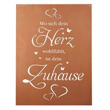 Definition, rechtschreibung, synonyme und grammatik von 'zu hause' auf duden online nachschlagen. Wo Sich Dein Herz Wohlfuhlt Ist Dein Zuhause Spruch Schild Kaufen