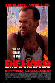 Die Hard With A Vengeance 27x40 Movie Poster 1995 Badass Movie Funny Movies Movie Posters