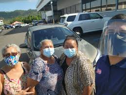 Hoy Lydia, Doris y Aida me...