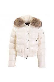 Moncler Women S Alpin Fur Hood Quilted White Jacket 359 64 Jackets For Women Moncler Jacket Women Moncler Jacket