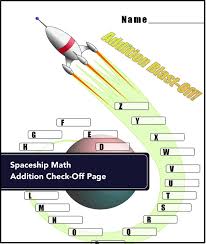 Spaceship Math Check Off Worksheets Free Math Worksheets Resources First Grade Math Worksheets 1st Grade Math Worksheets Math Worksheets