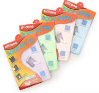 Stretchable Jumbo Silicone Book Cover 9 x 11 Assorted Tinted Color