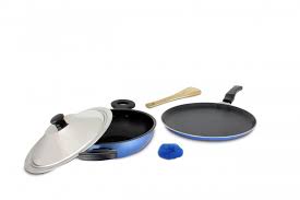 Mahavir Medium Induction And Lpg Compatible Induction Bottom Cookware Set Steel 2 Piece Induction Cookware Cookware Set Cookware