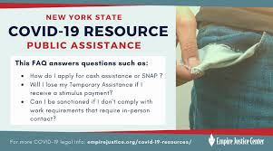 Covid 19 Faq Public Assistance Empire Justice Center