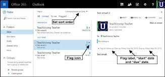 Flag Email In Outlook Web App Tutorial