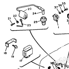 These diagrams and schematics are from our personal collection of literature. 1988 Yamaha Golf Car Gas G2 Ac Electrical 2 Big Sky Golf Cars