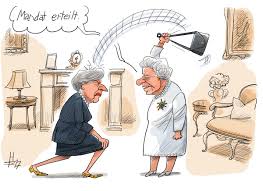 Theresa may came to national prominence in the united kingdom in 2010, when she was appointed home. Cicero Online On Twitter Nach Der Wahl Noch Mehr Schlage Fur Theresamay Unsere Karikatur Des Tages Https T Co Bngis1diag