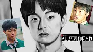 Lee Cheong-san (Yoon Chan-young) From All of us Are Dead Using Charcoal