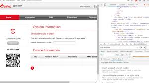 To get imei from zte . Airtel Zte Mf920v Unlock Youtube