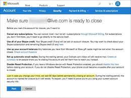 How To Permanently Delete Your Hotmail, Windows Live And Outlook Account