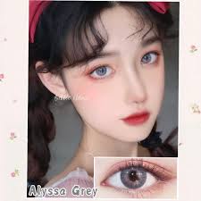 Alyssa Grey 👑 巨洋气层次混血感👀上眼高级又惊艳、会用眼睛开枪🔫才能击中小哥哥们的❤️呀😛 ✨实际直径-14mm  —————————————————— 👉🏼Alyssa Gray