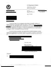It is sent as a warning to the receiver that the one sending the notice have certain grievances which are not properly taken care of by the receiver, although the receiver has given enough opportunity to the receiver to resolve the problem. Target Letters From Federal Law Enforcement Burnham Gorokhov