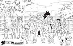 While the fairy tail anime series is popular, the manga is where the story and characters shine as it is the let your friend step into the world of fairy tail and make them feel the part of fairy tail guild with this. 30 Fairy Tail Ideas Fairy Tail Fairy Tail Anime Coloring Pages