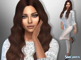 Скачать симка Polina Reese от divaka45 для Симс 4
