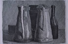 Quite an understatement when you see his. Giorgio Morandi Still Life With Jugs 1956 Etching Mags Phelan