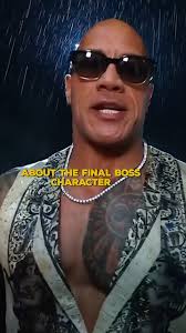 The Final Boss Is The Best Version Of The Rock #wwe #wrestling #therock