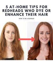 5 At Home Tips For Redheads Who Dye Or Enhance Their Hair Redhead Hairstyles How To Dye Hair At Home Best Hair Dye