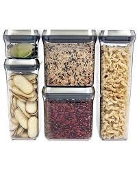 Maybe you would like to learn more about one of these? Oxo Pop Food Storage Containers Set Of 5 Stainless Steel Canisters Reviews Home Macy S
