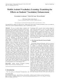 Using apkpure app to upgrade lagu saujana nasyid, fast, free and save your internet data. Pdf Mobile Assisted Vocabulary Learning Examining The Effects On Students Vocabulary Enhancement Horizon Research Publishing Hrpub Kevin Nelson Academia Edu