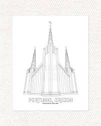 The scripture he's reading teaches him about jesus christ, heavenly father, and how to return to them. Printable Portland Oregon Lds Temple Coloring Page Pdf Digital File Lds Coloring Pages Coloring Pages Lds Temples
