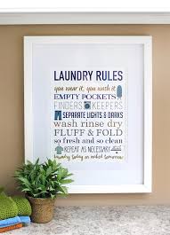 Paulina goluchowska paulinagouchows on pinterest. Laundry Rules Printable Free Easy And Print Ready
