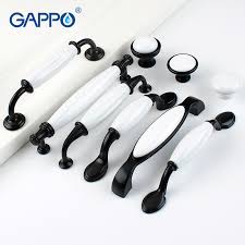 Recessed hardware can make for a particularly elegant and. Black White Door Handles Country Style Ceramic Drawer Pulls Knob Dresser Kitchen Cabinet Handles And Knobs Furniture Handles Buy At The Price Of 0 42 In Aliexpress Com Imall Com