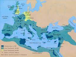 The jewish people didn't believe that jesus was the chosen messiah that was to come to earth and save them all. Spread Of Christianity Vivid Maps