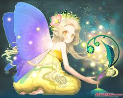Mass effect 3 also added a faint blue glow to the iris any time a biotic uses his or her powers. Barefoot Blonde Hair Blush Dress Fairy Galge Com Hanamura Mai Headdress Logo Long Hair Orange Eyes Pointed Ears Wings Konachan Com Konachan Com Anime Wallpapers