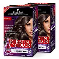 Schwarzkopf Keratin Color Permanent Hair Color Cream 3 0 Espresso Pack Of 2