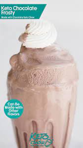 Keto Chow Chocolate Frosty Recipe Chocolate Frosty Frosty Recipe Vanilla Recipes