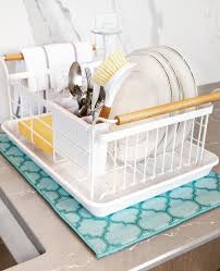 You Just Don T Know How Much You Need A Dish Drying Mat To Air Dry Dishes Glasses And Pots And Pans Until You Ha Dish Drying Mat Pots And Pans Storage