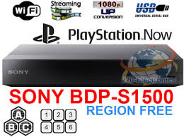 sony bdp s1500 region free blu ray dvd player