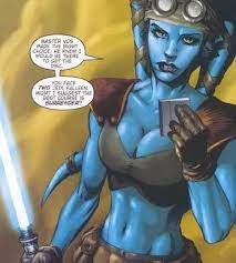 If Aayla Secura's a Jedi Master, then why does she wear a skimpy brown  leather outfit? Should she be dressed more like the other Jedi Masters? -  Quora
