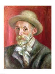 Self portrait, 1910 Poster Print by Pierre-Auguste Renoir