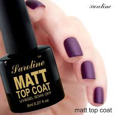 Saroline 8ml Matt Top Coat Cleaning Matte Uv Gel Nail Polish Lasting Gel Lacquer Soak Off Vernis Semi Permanent Uv Gel Nail Polish Nail Polish Gel Nail Polish