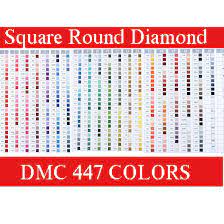 Diamond Painting Dmc Kleurenkaart Boek 447 Colors Dmc Diamond Painting Kleurenkaart Borduurpakketten Patronen Kleurenkaart