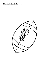 Make a fun coloring book out of family photos wi. Free Printable Sports Balls Coloring Pages