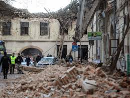 Erdbeben der magnitude 4,4 im raum neunkirchen: Erdbeben In Kroatien Osterreich Schickt Hilfspaket Welt Vienna At