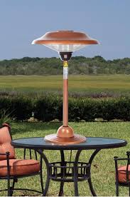 Fire Sense 60659 Table Top Round Patio Heater Patio Heater Copper Top Table Stainless Steel Table Top
